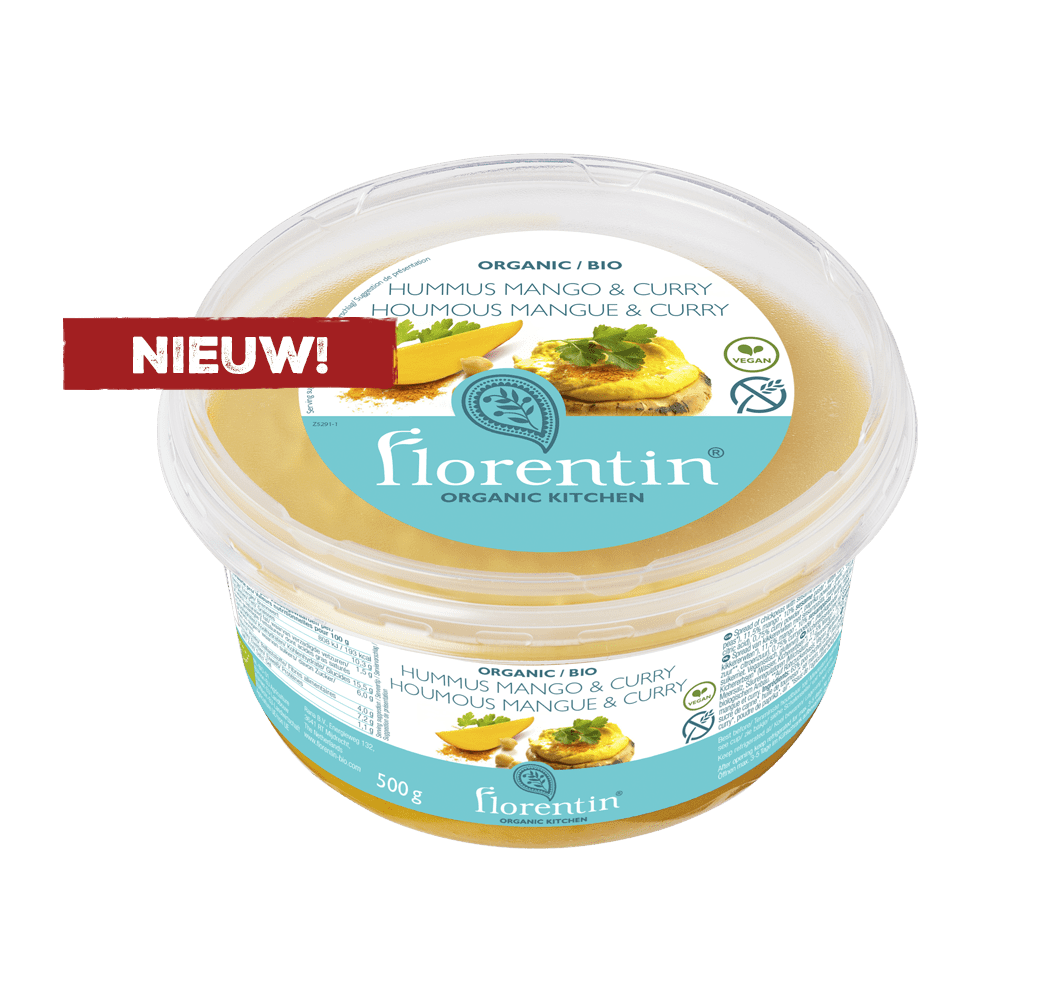 Florentin Hummus Mango Curry 500g