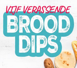 Verassende dips voor brood van Florentin