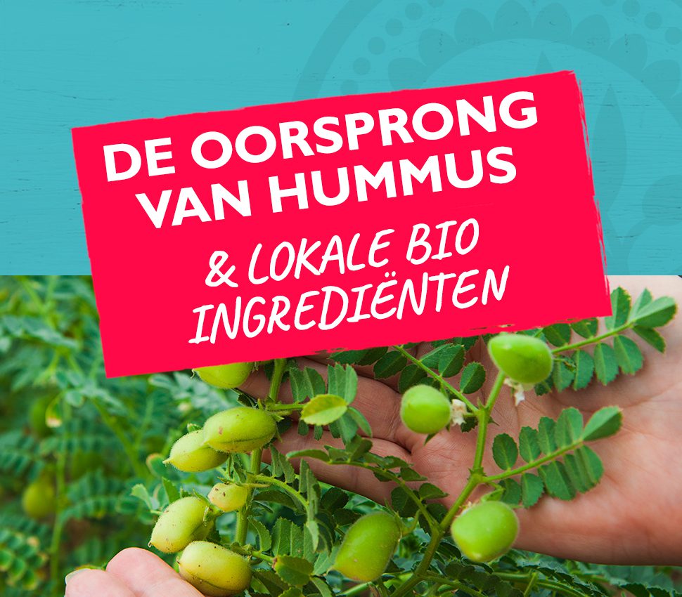 Oorsprong Van Hummus En Lokale Bio Ingrediënten